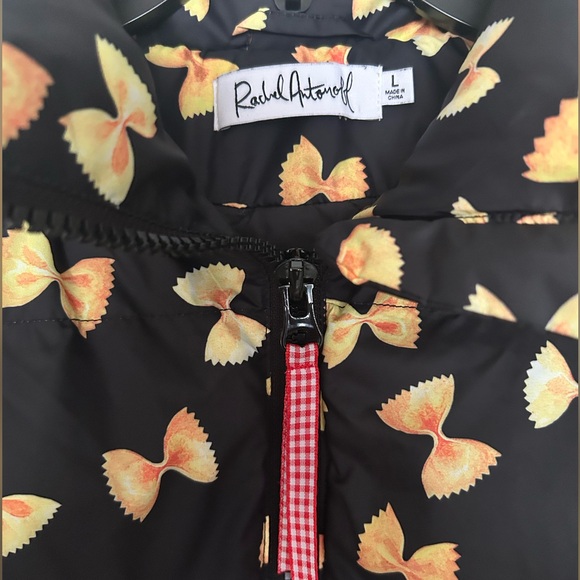 Rachel Antonoff Pasta Parker Puffer Size Large Quilted Down Jacket - Picture 10 of 11